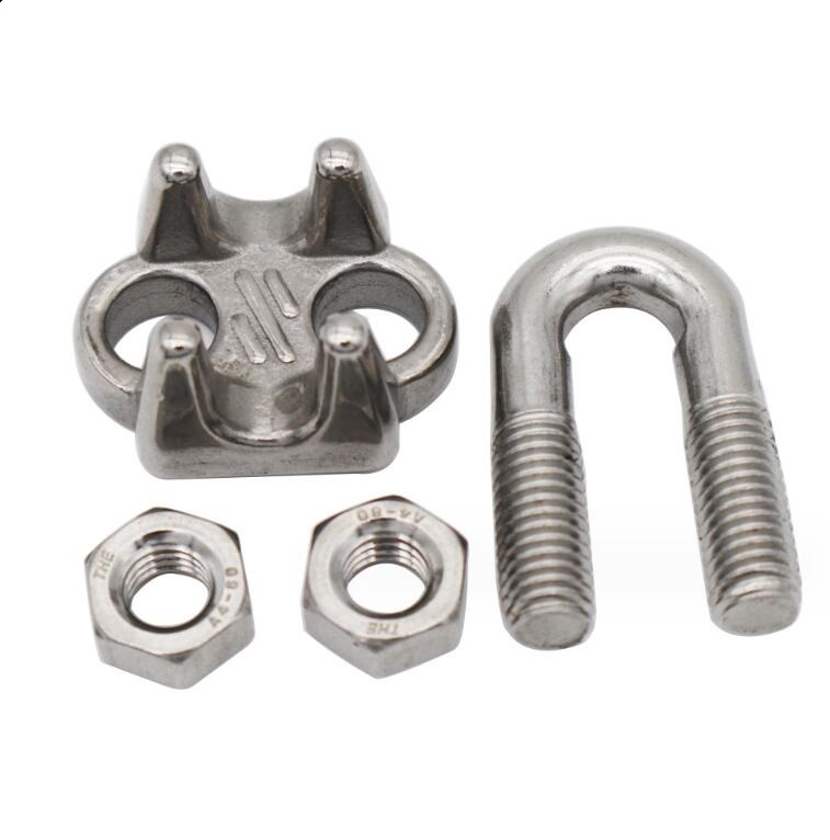 304/316 Stainless Steel Wire Rope Clip JIS Type
